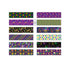 Whimsical Washi Tape Collection Mardi Gras Decorative Scrapbook Washi Tape by SSC Designs - 10 Rolls