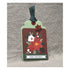 Happy Christmas Collection Merry Christmas Poinsettia Merry & Bright 3.5 x 5 Scrapbook Tag Embellishment by SSC Designs