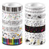 Whimsical Washi Tape Collection Music Notes Decorative Scrapbook Washi Tape by SSC Designs - 10 Rolls