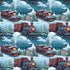 North Pole Express Collection Delivering Gifts 12 x 12 Double-Sided Scrapbook Paper by SSC Designs