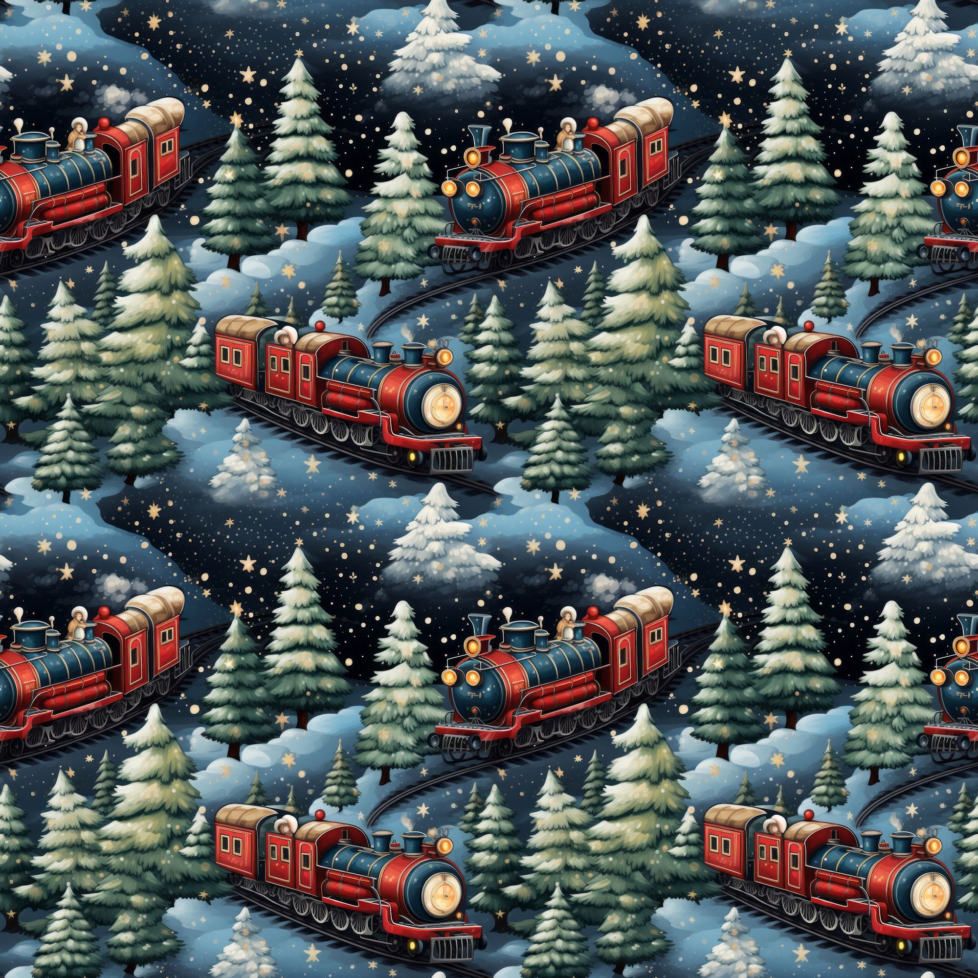 North Pole Express Collection Don't Forget The Elves 12 x 12 Double-Sided Scrapbook Paper by SSC Designs