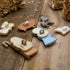 Dress It Up Holiday Collection Nativity Scrapbook Button Embellishments by Jesse James - Pkg. of 6