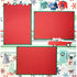 'Tis The Season (2) - 12 x 12 Pages, Fully-Assembled & Hand-Crafted 3D Scrapbook Premade by SSC Designs