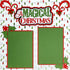 A Magical Christmas (2) - 12 x 12 Pages, Fully-Assembled & Hand-Crafted 3D Scrapbook Premade by SSC Designs