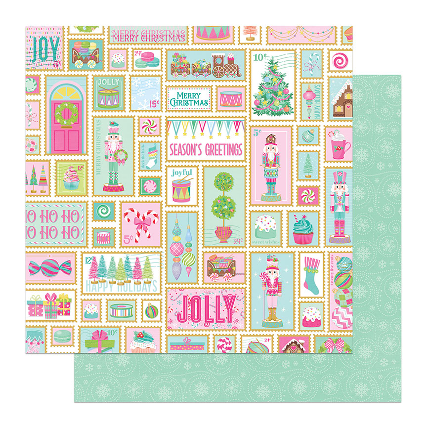 Sugar Plum Collection 12 x 12 Double-Sided Scrapbook Collection Kit by Photo Play Paper