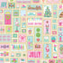 Sugar Plum Collection Holiday Mail 12 x 12 Double-Sided Scrapbook Paper by Photo Play Paper