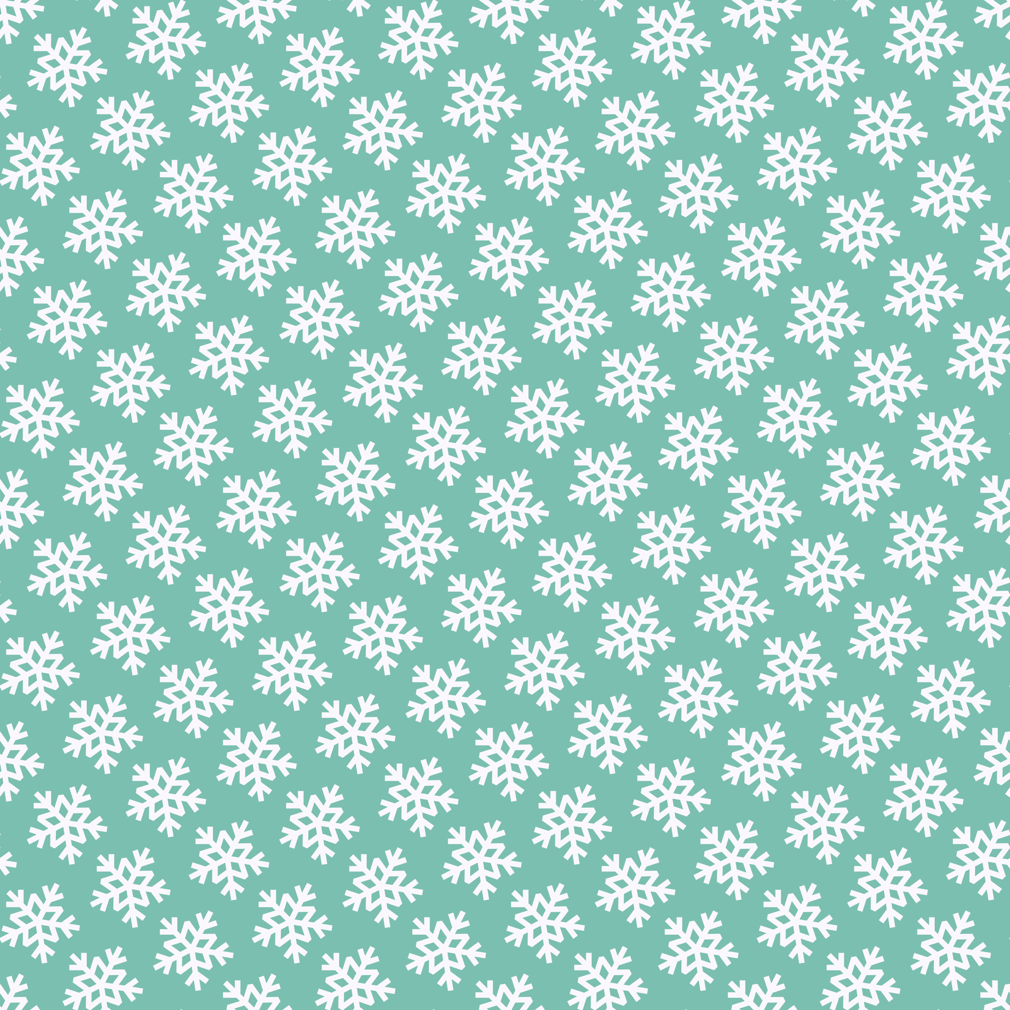 Snowflake Lane Collection Let It Snow 12 x 12 Double-Sided Scrapbook Paper by SSC Designs