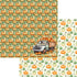 Fall Blessings Collection Pumpkin Truck 12 x 12 Double-Sided Scrapbook Paper by SSC Designs