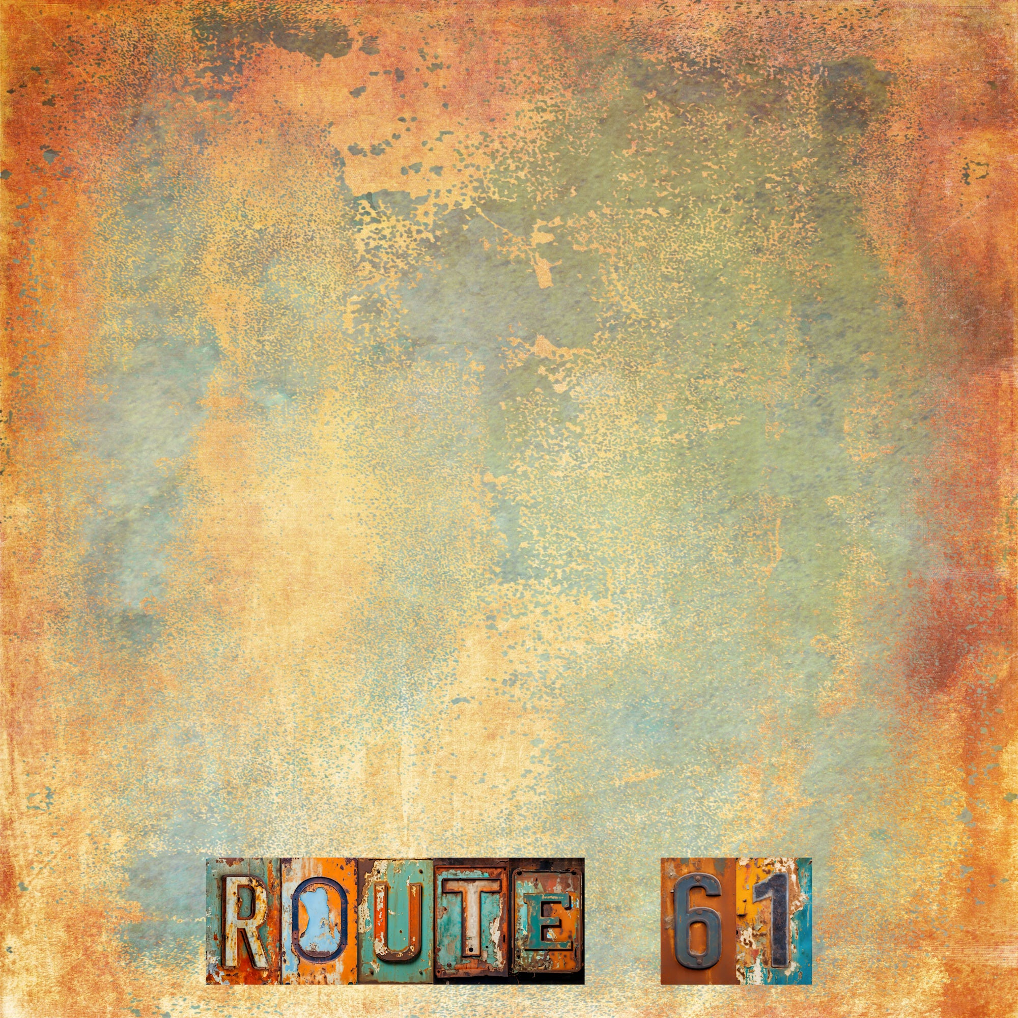 State Plates Collection America's Route 61 12 x 12 Double-Sided Scrapbook Paper by SSC Designs