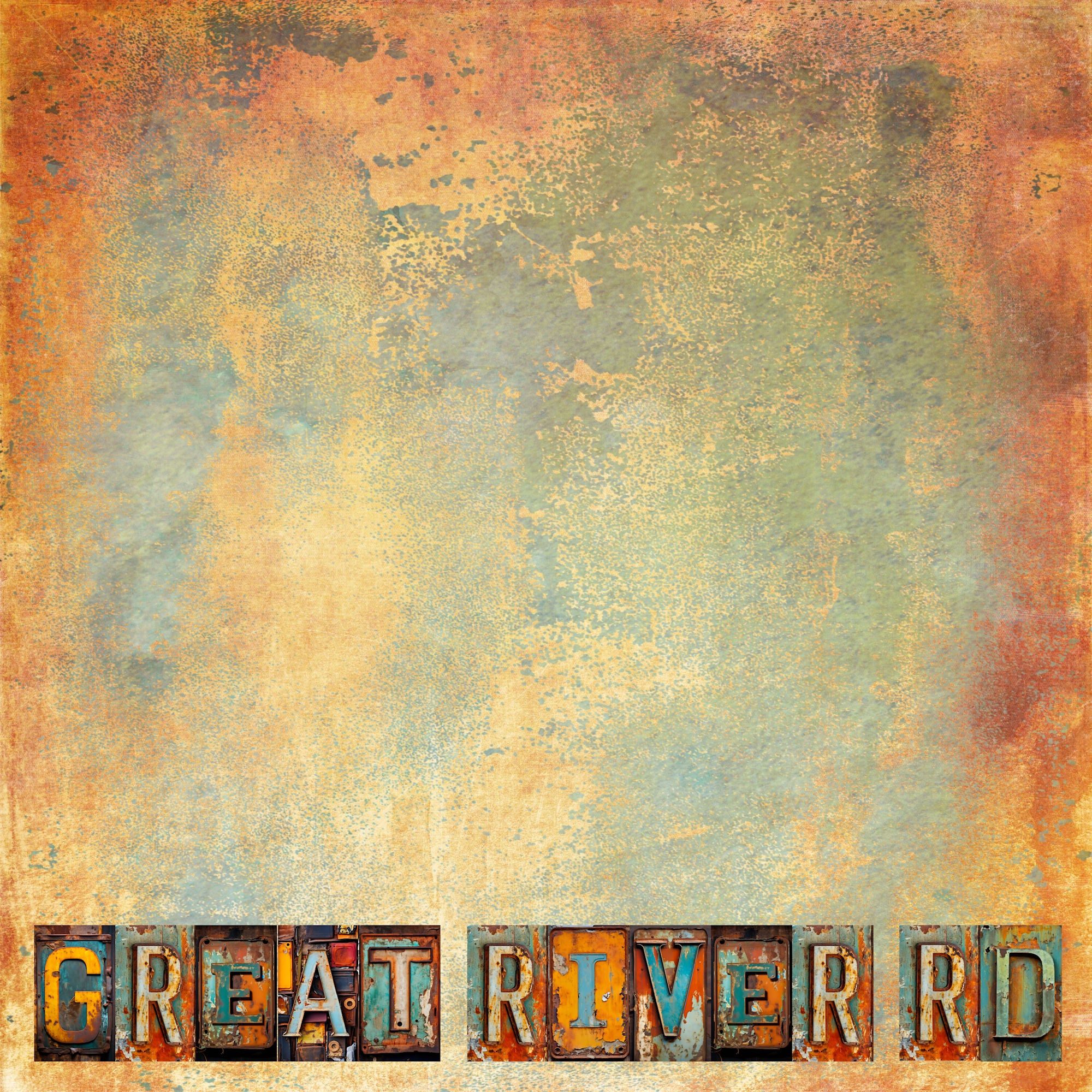 State Plates Collection The Great River Road 12 x 12 Double-Sided Scrapbook Paper by SSC Designs