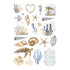 Seaside Dreams Collection Laser Cut Scrapbook Ephemera Embellishments by SSC Designs