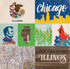 Stateside Collection Illinois 12 x 12 Double-Sided Scrapbook Paper by Echo Park Paper