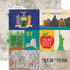 Stateside Collection New York 12 x 12 Double-Sided Scrapbook Paper by Echo Park Paper