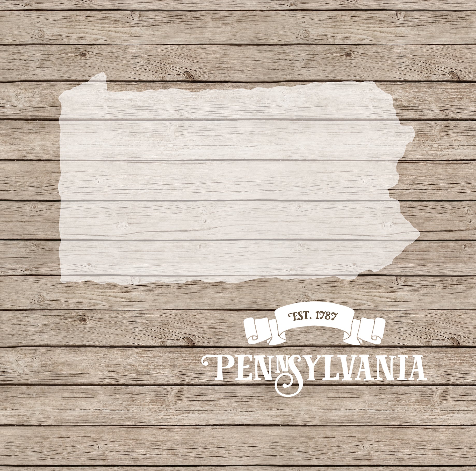 Stateside Collection Pennsylvania 12 x 12 Double-Sided Scrapbook Paper by Echo Park Paper