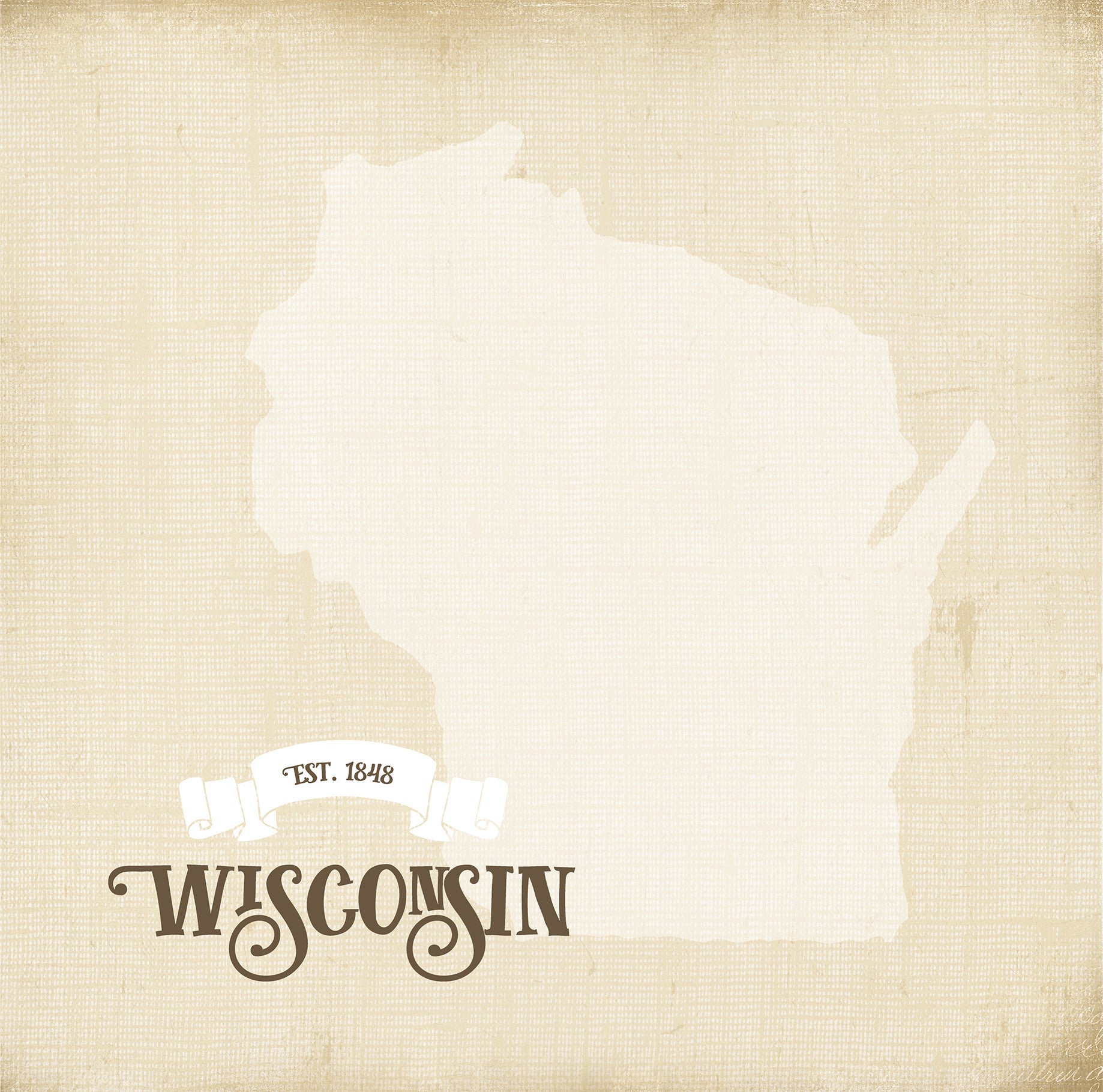 Stateside Collection Wisconsin 12 x 12 Double-Sided Scrapbook Paper by Echo Park Paper