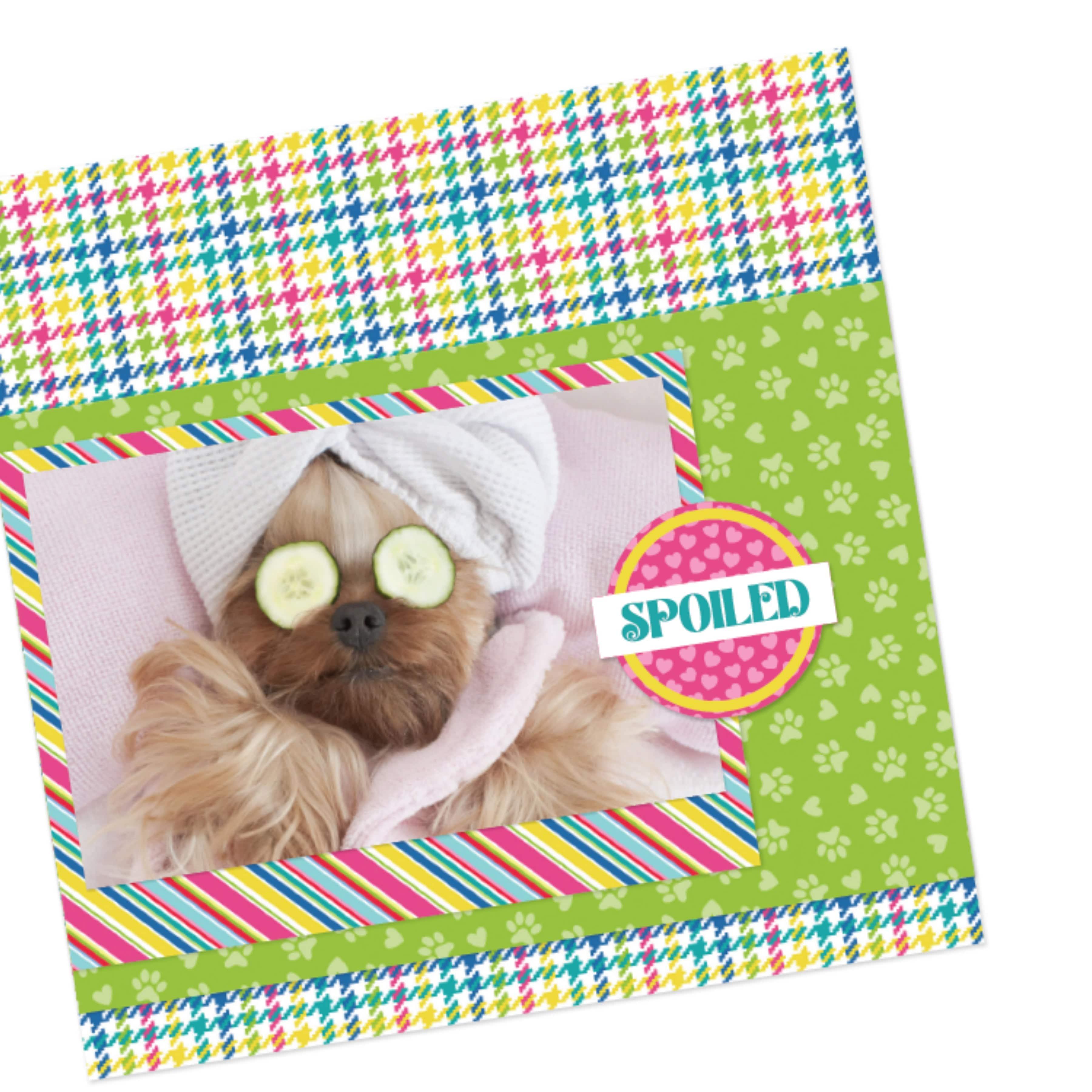 Pampered Pooch Double-Sided Cardstock 12X12-Accessories