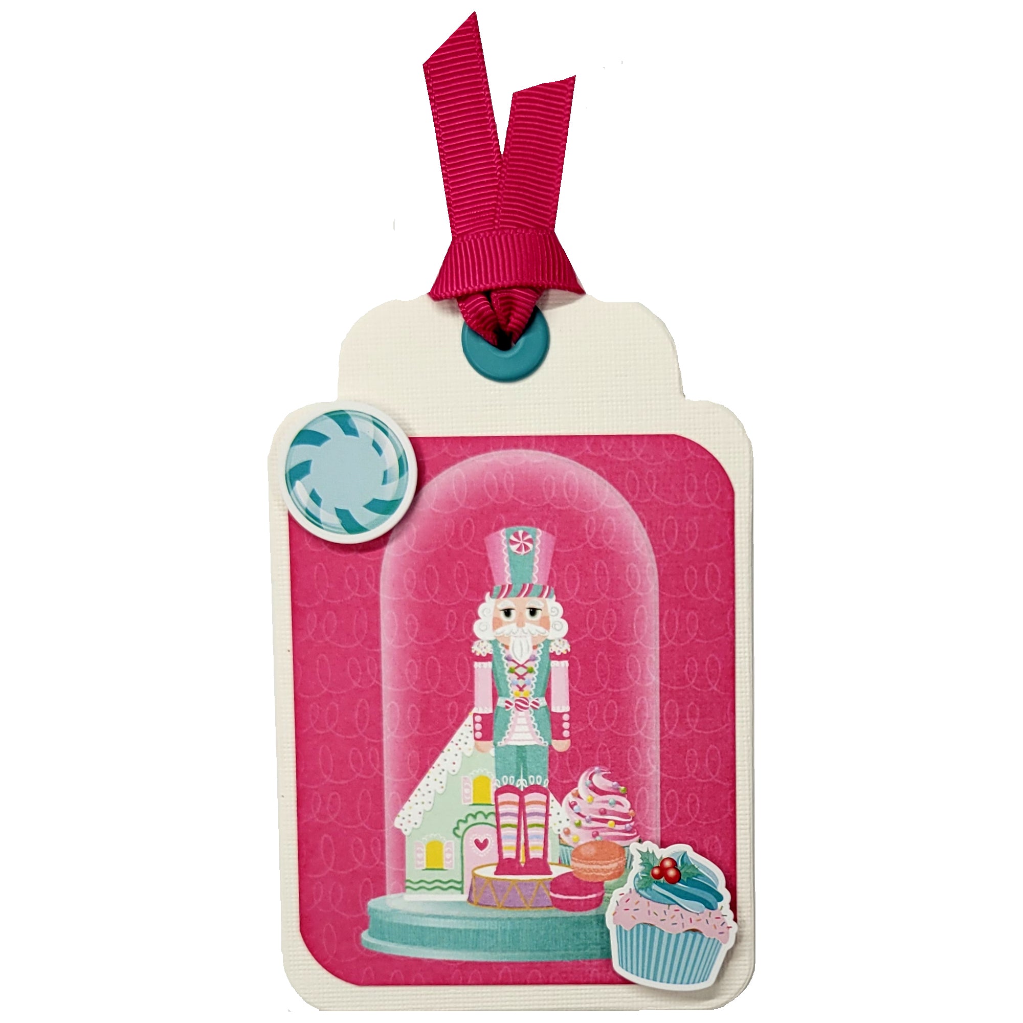 Sugar Plum Collection Nutcracker Decorative Scrapbook Tag by SSC Designs