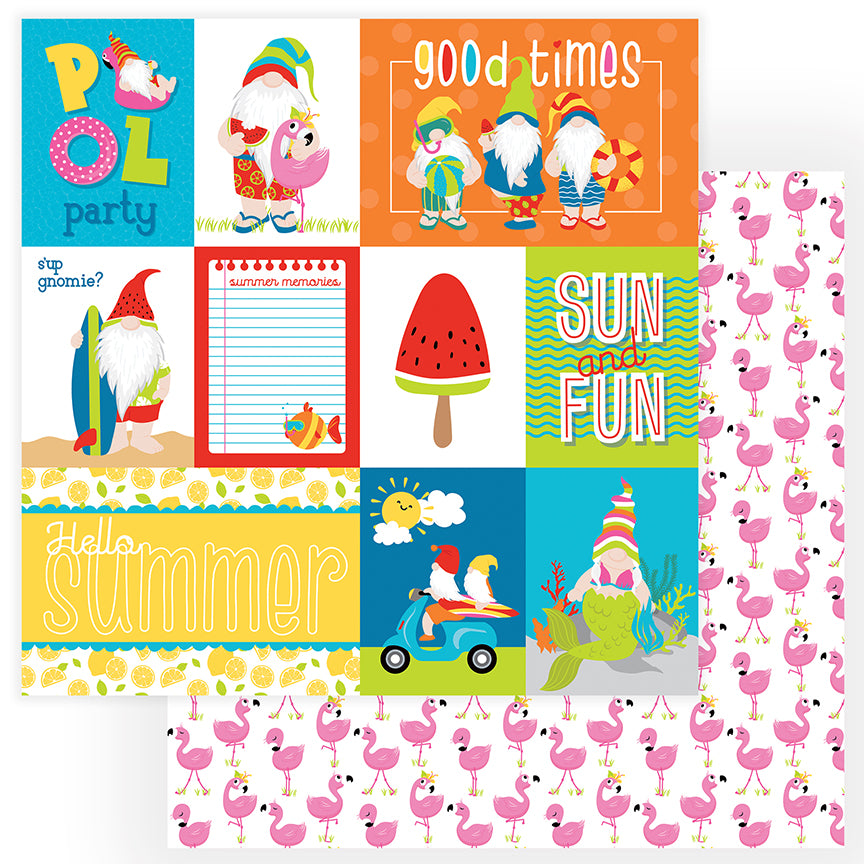 Tulla & Norbert's Excellent Adventure Collection Pack by Photo Play Paper 13-Piece Collection-12 Papers, 1 Sticker