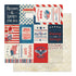 With Liberty Collection Old Glory 12 x 12 Double-Sided Scrapbook Paper by Photo Play Paper