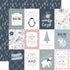 Winterland Collection 3x4 Journaling Cards 12 x 12 Double-Sided Scrapbook Paper by Echo Park Paper