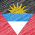 World Traveler Collection Antigua & Barbuda Flag 12 x 12 Double-Sided Scrapbook Paper by SSC Designs