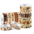 Whimsical Washi Tape Collection Western Desert Decorative Scrapbook Washi Tape by SSC Designs - 10 Rolls