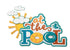 At The Pool  Title 4.5 x 5 Fully-Assembled Laser Cut Scrapbook Embellishment by SSC Laser Designs