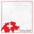 Travel Adventure Collection Switzerland Border 12 x 12 Double-Sided Scrapbook Paper by Scrapbook Customs