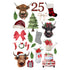 Highland Cow Christmas 12 x 12 Scrapbook Paper & Embellishment Kit by SSC Designs