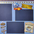 Polar Express Christmas Train (2) - 12 x 12 Pages, Fully-Assembled & Hand-Crafted 3D Scrapbook Premade by SSC Designs