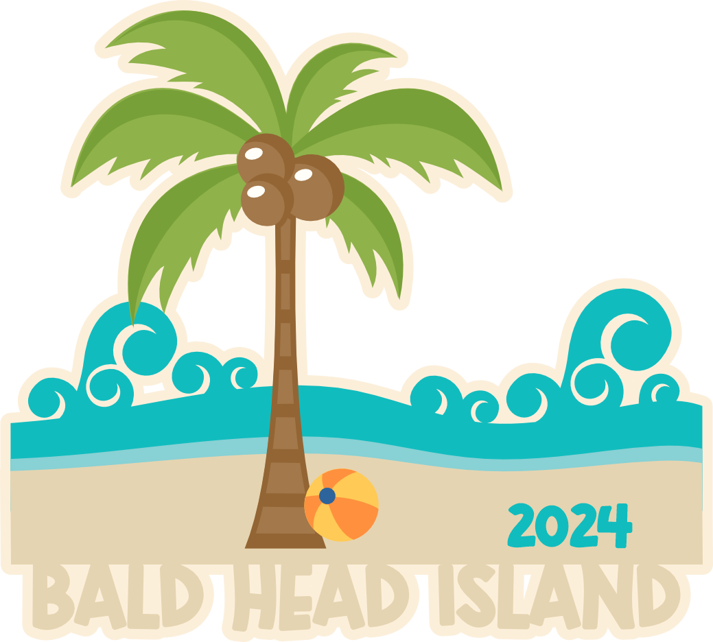 Bald Head Island Title 5.5 x 4 Scrapbook Embellishment by SSC Laser Designs