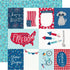 Stars, Stripes & Sparklers Collection Elements & Stars 12 x 12 Double-Sided Scrapbook Paper by Simple Stories