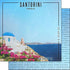 Travel Coordinates Collection Santorini, Greece 12 x 12 Double-Sided Scrapbook Paper by Scrapbook Customs