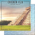 Travel Coordinates Collection Chichen Itza, Yucatan, Mexico 12 x 12 Double-Sided Scrapbook Paper by Scrapbook Customs