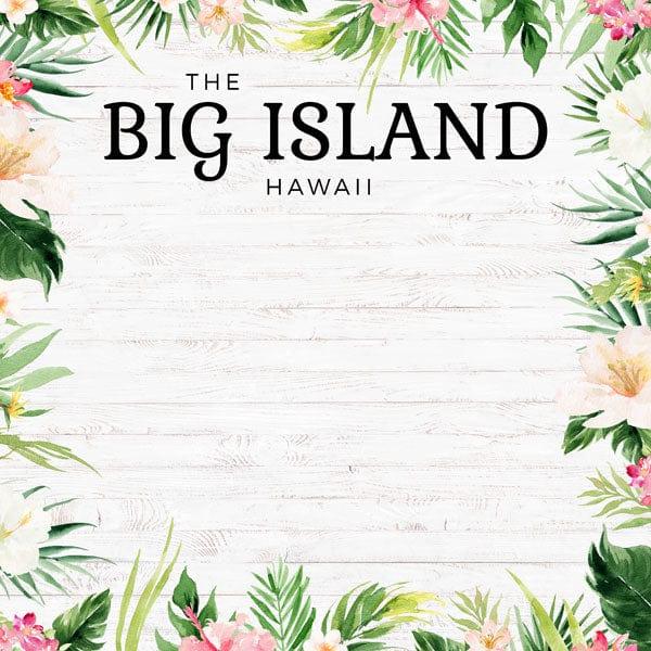 Vacay Collection Hawaii Big Island Vacation 12 x 12 Double-Sided Scrapbook Paper by Scrapbook Customs - Scrapbook Supply Companies