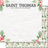 Vacay Collection St. Thomas Vacation 12 x 12 Double-Sided Scrapbook Paper by Scrapbook Customs