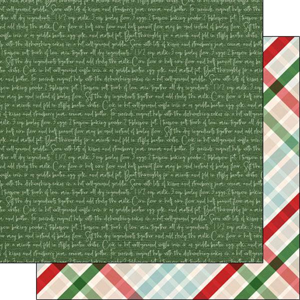 Christmas Collection Christmas Baking 12 x 12 Double-Sided Paper Pack by Scrapbook Customs - 12 Papers - Scrapbook Supply Companies