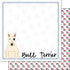 Puppy Love Collection Bull Terrier 12 x 12 Double-Sided Scrapbook Paper by Scrapbook Customs