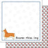 Puppy Love Collection Pembroke Welsh Corgi 12 x 12 Double-Sided Scrapbook Paper by Scrapbook Customs