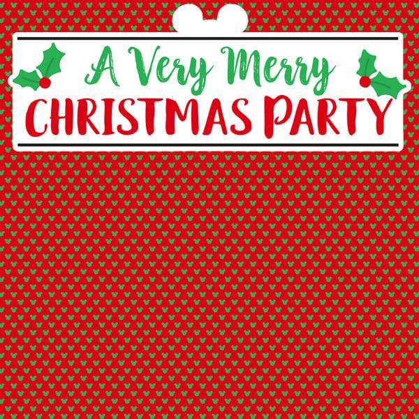 Magical Day of Fun Collection A Very Merry Christmas 12 x 12 Double-Sided Scrapbook Paper by Scrapbook Customs - Scrapbook Supply Companies