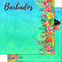 Getaway Collection Barbados 12 x 12 Double-Sided Scrapbook Paper by Scrapbook Customs