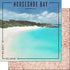 Travel Coordinates Collection Horseshoe Bay, Bermuda 12 x 12 Double-Sided Scrapbook Paper by Scrapbook Customs