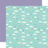 All About A Girl Collection Heartfelt Sky 12 x 12 Double-Sided Scrapbook Paper by Echo Park Paper