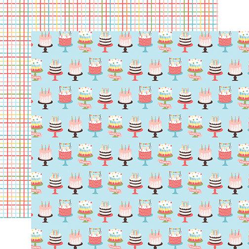 Birthday Girl Collection 13-Piece Collection Kit by Echo Park Paper-12 Papers, 1 Sticker - Scrapbook Supply Companies