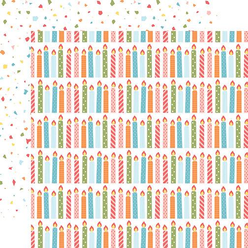 Birthday Girl Collection 13-Piece Collection Kit by Echo Park Paper-12 Papers, 1 Sticker - Scrapbook Supply Companies