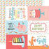 Birthday Girl Collection 6x4 Journaling Cards 12 x 12 Double-Sided Scrapbook Paper by Echo Park Paper