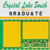 Crystal Lake South Class of 2021 Graduate Pre-Made Embellished Two-Page 12 x 12 Scrapbook Premade by SSC Designs - Scrapbook Supply Companies