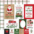 Jingle All The Way Collection Journaling Cards 12 x 12 Double-Sided Scrapbook Paper by Echo Park Paper