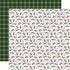 Jingle All The Way Collection Holly Berry 12 x 12 Double-Sided Scrapbook Paper by Echo Park Paper