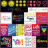 Love & Gratitude Collection 12 x 12 Scrapbook Sticker Sheet by Reminisce - Scrapbook Supply Companies